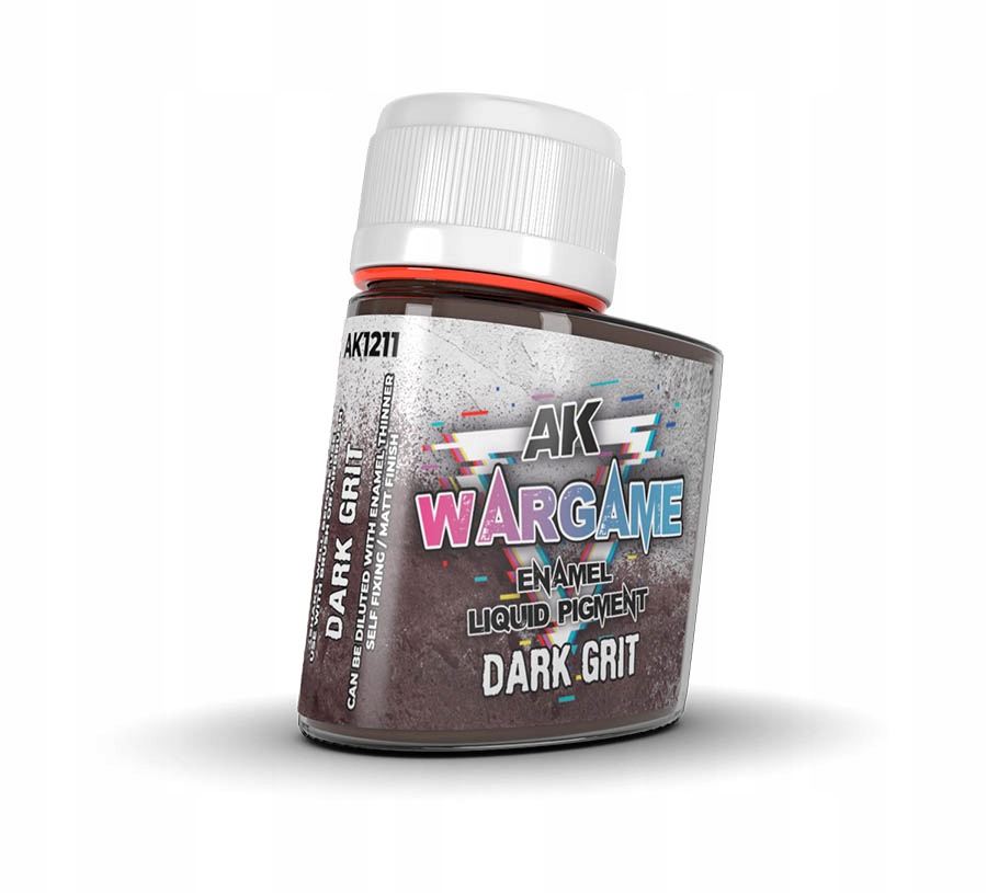 Ak : Wargame │ Enamel liquid Dark Grit (35ml)