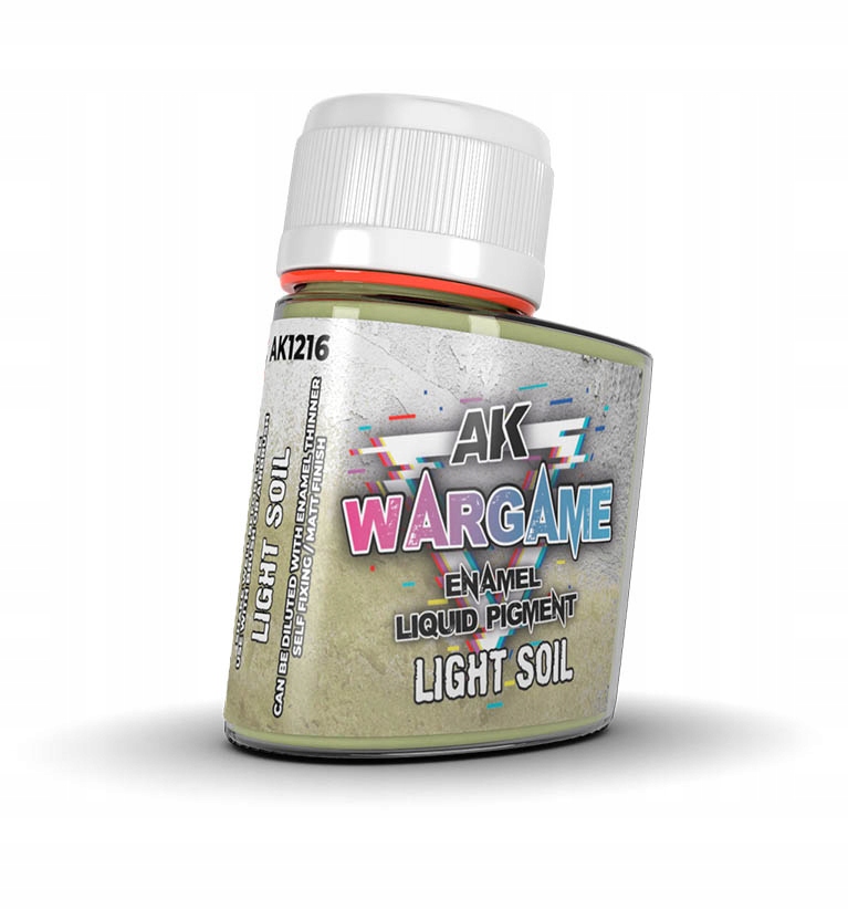 Ak : Wargame │ Enamel liquid Ligth Soil (35ml)