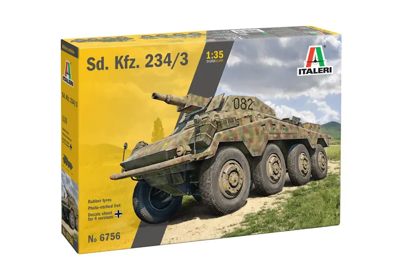 Italeri : SDKFZ 234/3 Puma 