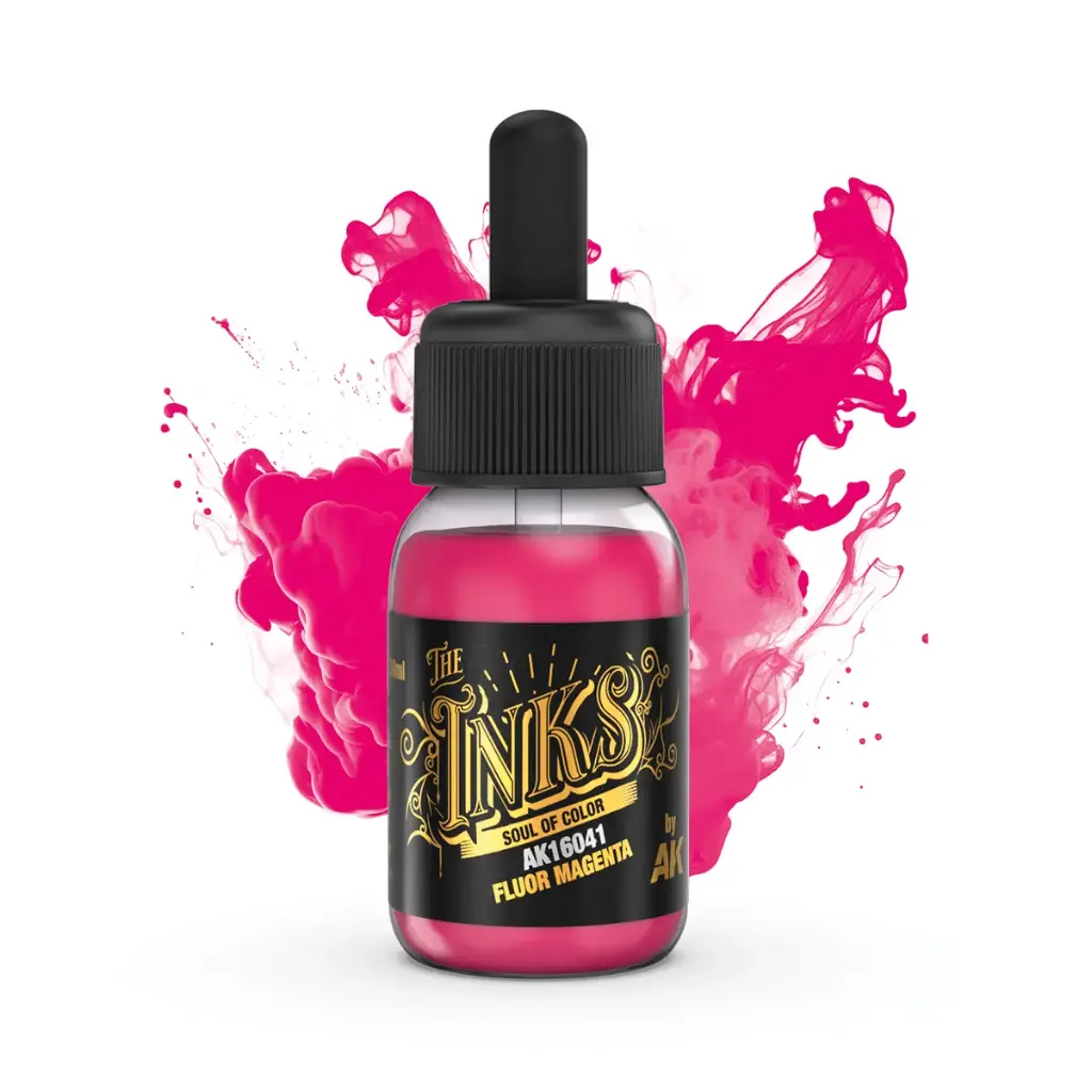 Ak : Inks │ Fluor Magenta (30ml)