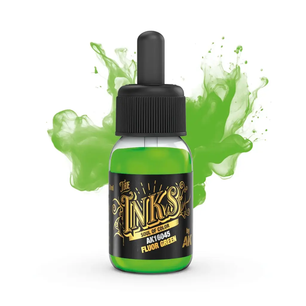 Ak : Inks │ Fluor Green (30ml)