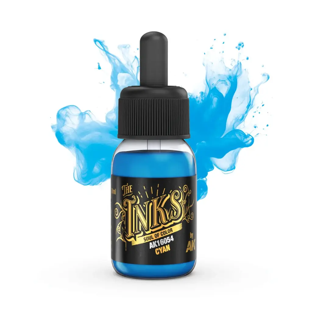 Ak : Inks │ Cyan (30ml)