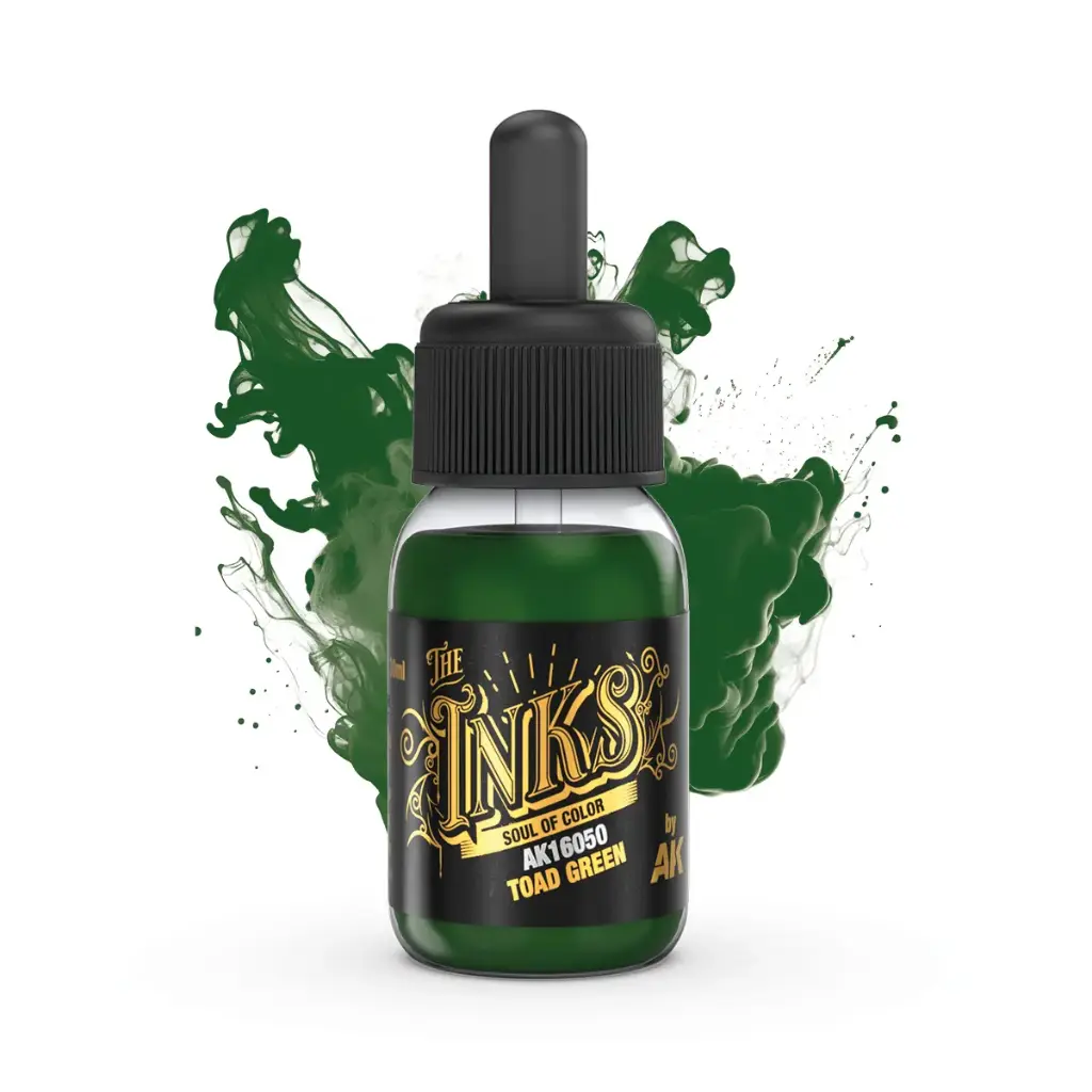 Ak : Inks │ Toad Green (30ml)