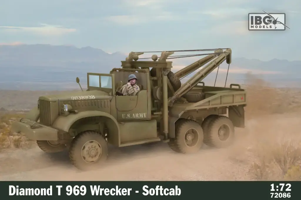 IBG : Diamond T 969 Wrecker  Softcab