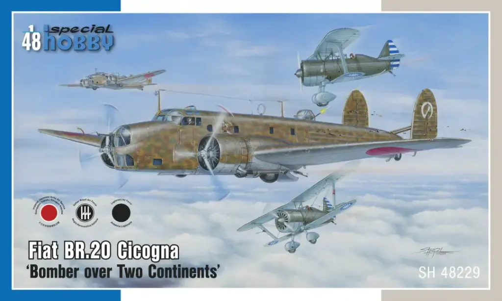 Special Hobby : Fiat Br.20 Cicogna │ Bomber over Two Continents