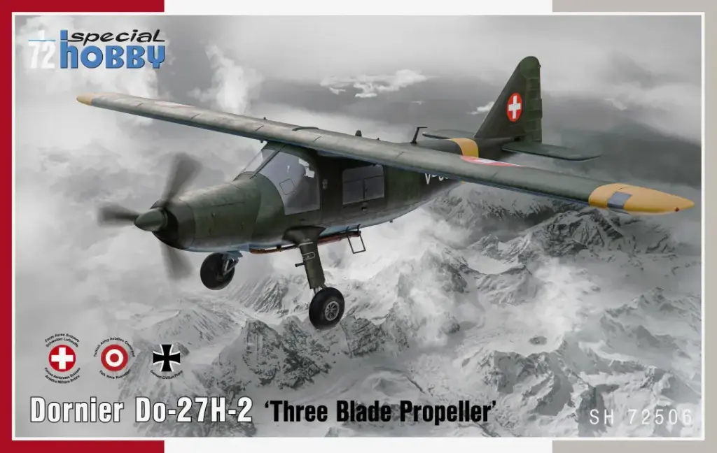 Special Hobby : Dornier Do-27H-2 │ 'Three Blade Propeller'