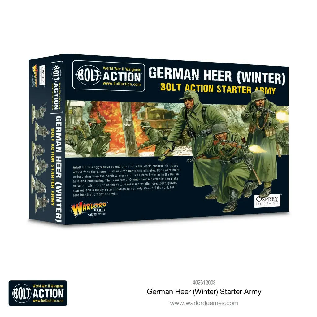 Bolt Action : German Heer (Winter) starter army 