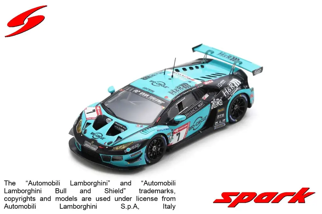 Spark : Lamborghini Huracán GT3 EVO │ No.7 Konrad Motorsport 24H Nürburgring 2023 - A. Jefferies - Y. Buurman - D. Soufi - P. Lefterov