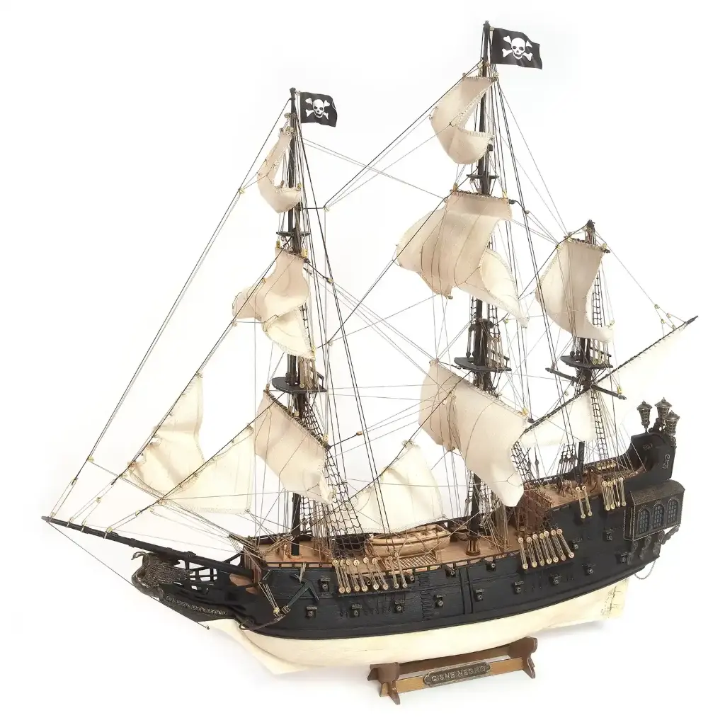 OcCre : The Black Swan Pirate Ship Model 