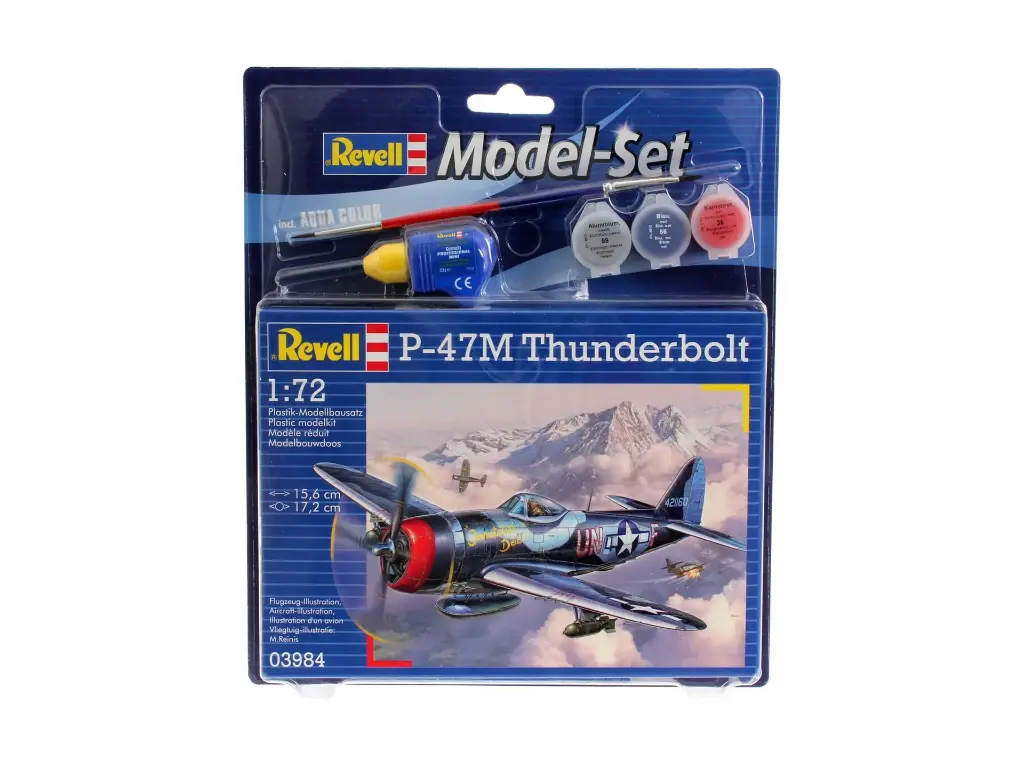 Revell : P-47M Thunderbolt - Model Set