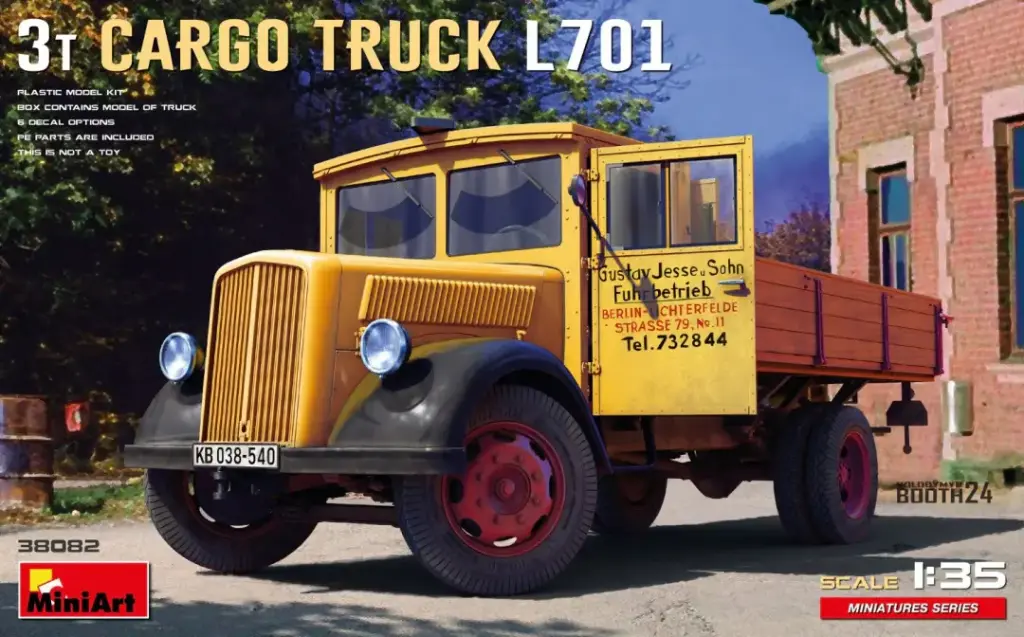 MiniArt : 3t Cargo Truck L701 