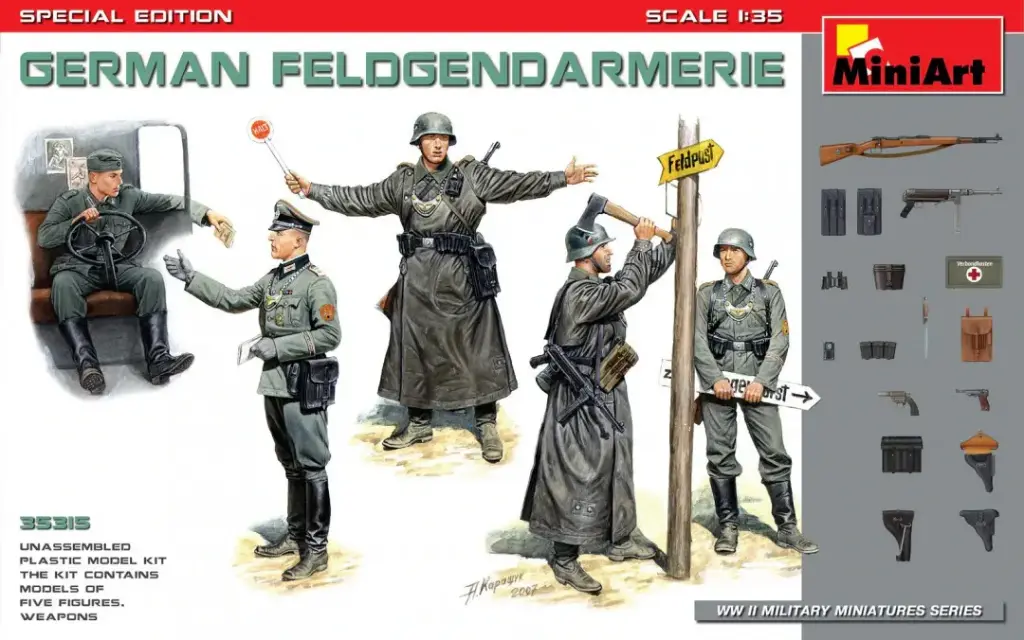 MiniArt : German Feldgendarmerie │ Special Edition