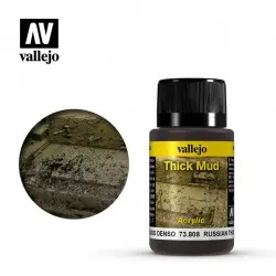 Vallejo : Russian Thick Mud Barro Denso Ruso  │ Weathering FX 