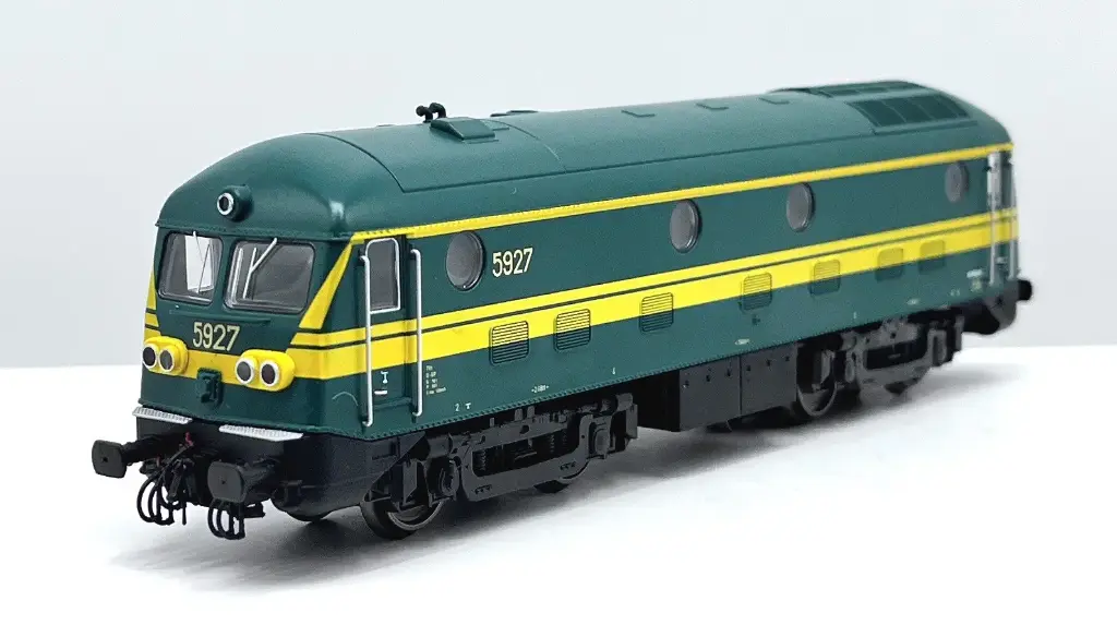 Bmodels : Locomotive Diesel 5927 SNCB-NMBS DC