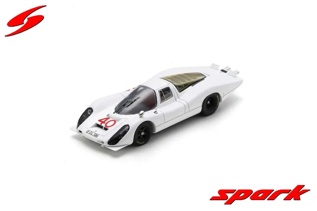 Spark model: Porsche 907LH No.40 Test Days Le Mans 1967