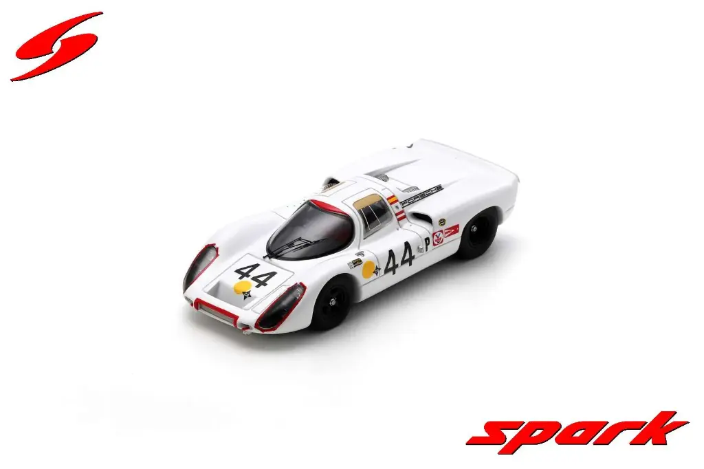 Spark model : Porsche 907 No.44 4th 12H Sebring 1969 A. Soler-Roig - R. Lins