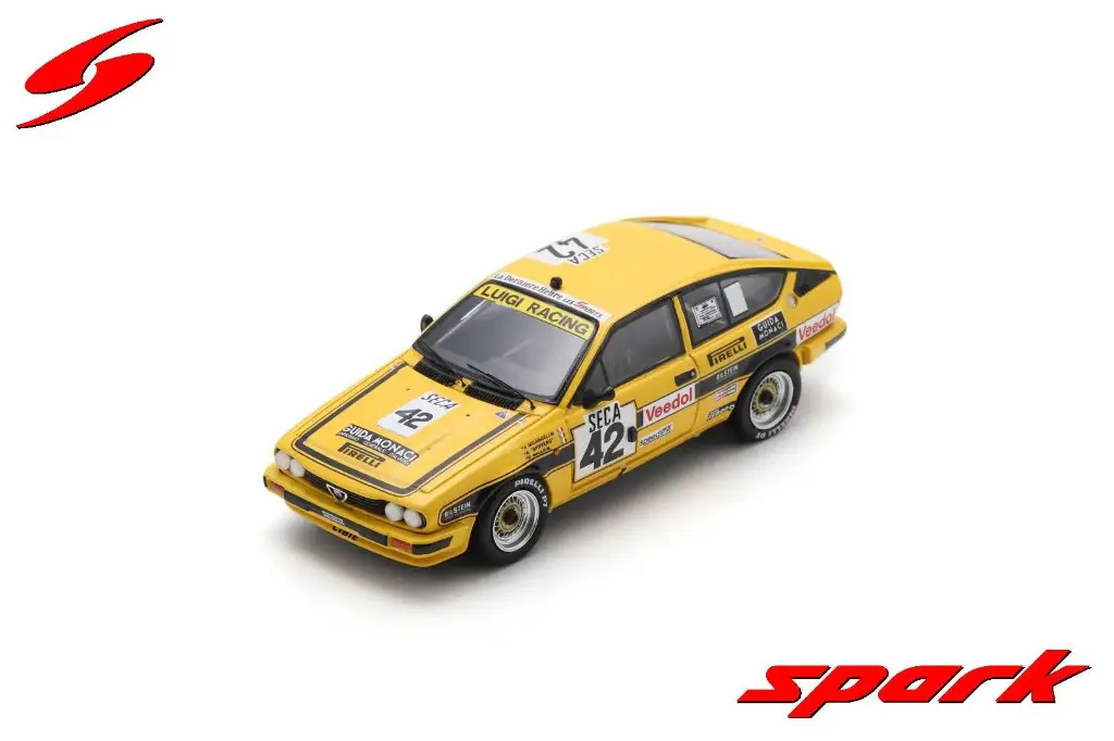 Spark Model : Alfa Romeo GTV 6 No.42 24H Spa 1983 Micangeli – Gallo – "Spiffero"