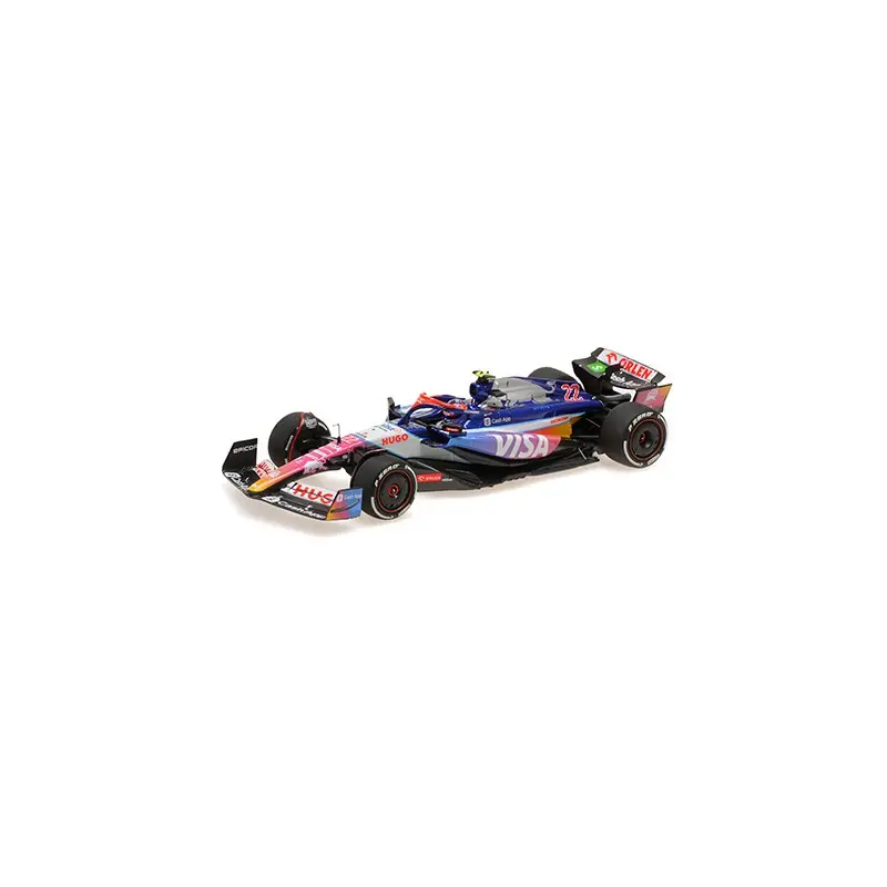 Minichamps : Visa Cash RB Formula One Team VCARB 01 n°22 Yuki Tsunoda Miami GP 2024