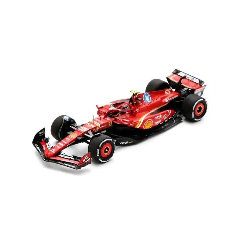 Looksmart : Ferrari SF-24 Formula 1 n°55 Gp Monaco  3° Carlos Sainz Jr 2024