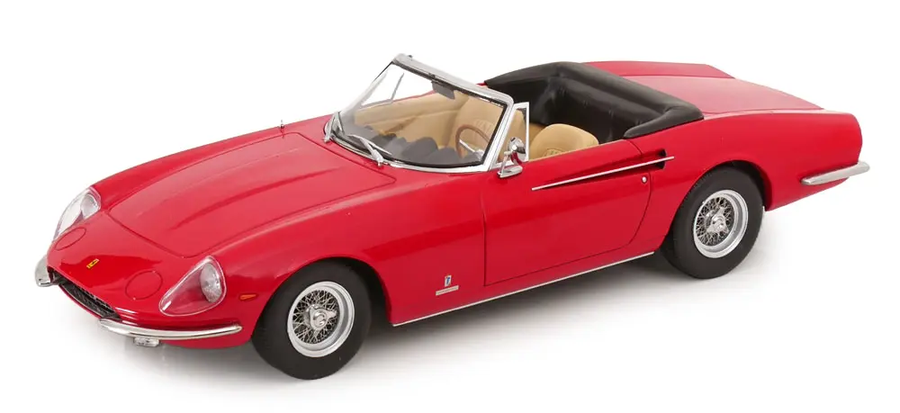 KKscale : Ferrari 365 California Spyder 1966 Rouge