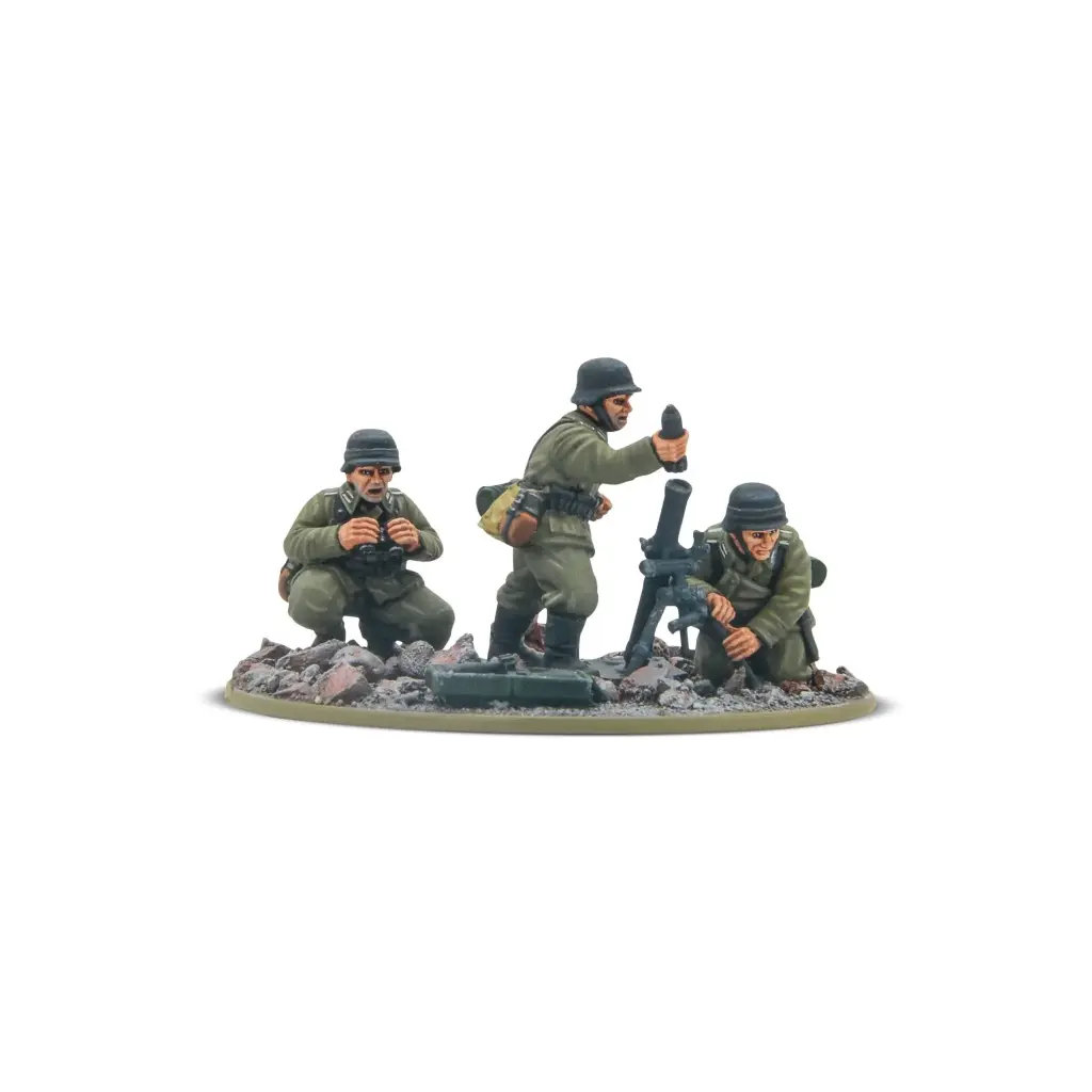 Bolt Action : German Veterans Infantry - Medium Mortar Team