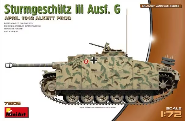 MiniArt : StuG III Ausf. G│April 1943 Alkett Prod.