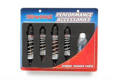 Traxxas : Amortisseurs en Aluminium Big Bore (hard-anodized & Teflon- coated T6 alu) (4pcs)