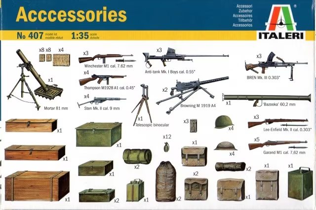 Italeri : Accessories Militaires