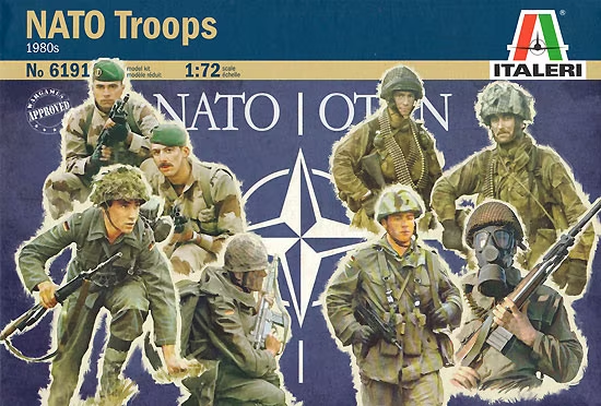 Italeri : NATO Troops │1980s (originally Esci)