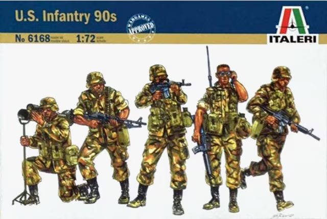 Italeri : US Infantry │ 1990s (originally Esci)