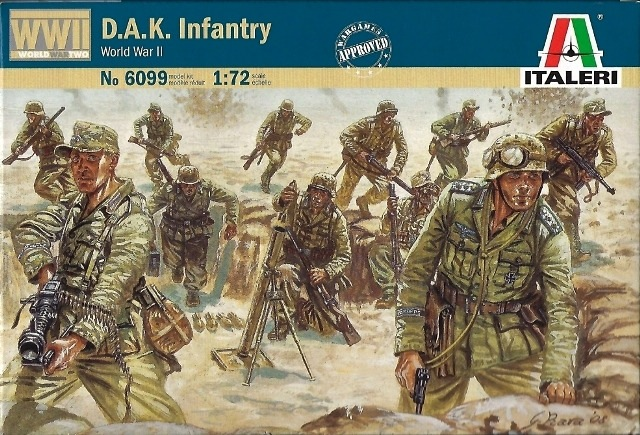 Italeri : D.A.K. Infantry