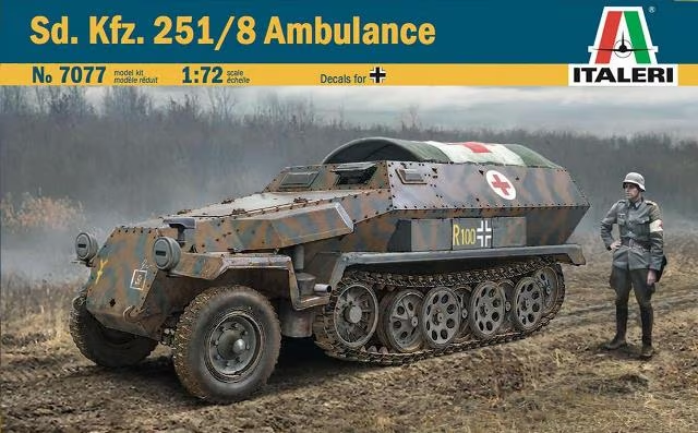 Italeri : Sd.Kfz. 251/8 Ambulance