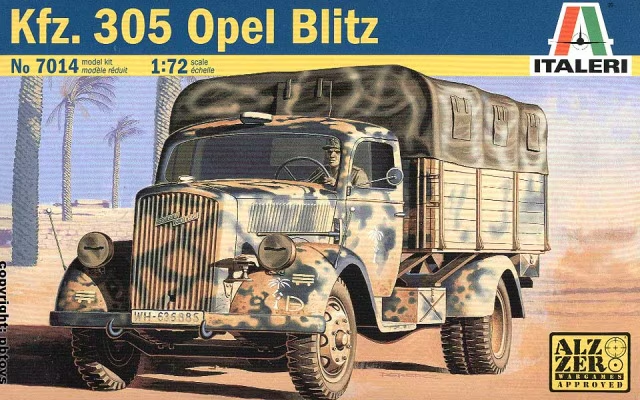 Italeri : Kfz. 305 Opel Blitz
