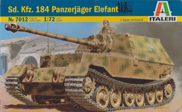 Italeri : Sd.Kfz. 184 Panzerjäger Elefant