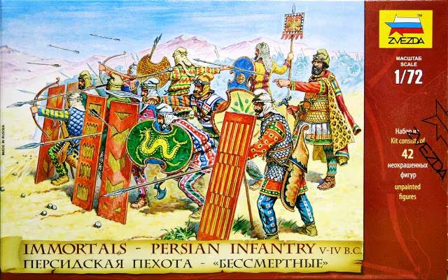 Zvezda : Immortals - Persian Infantry │ V-IV centuries BC