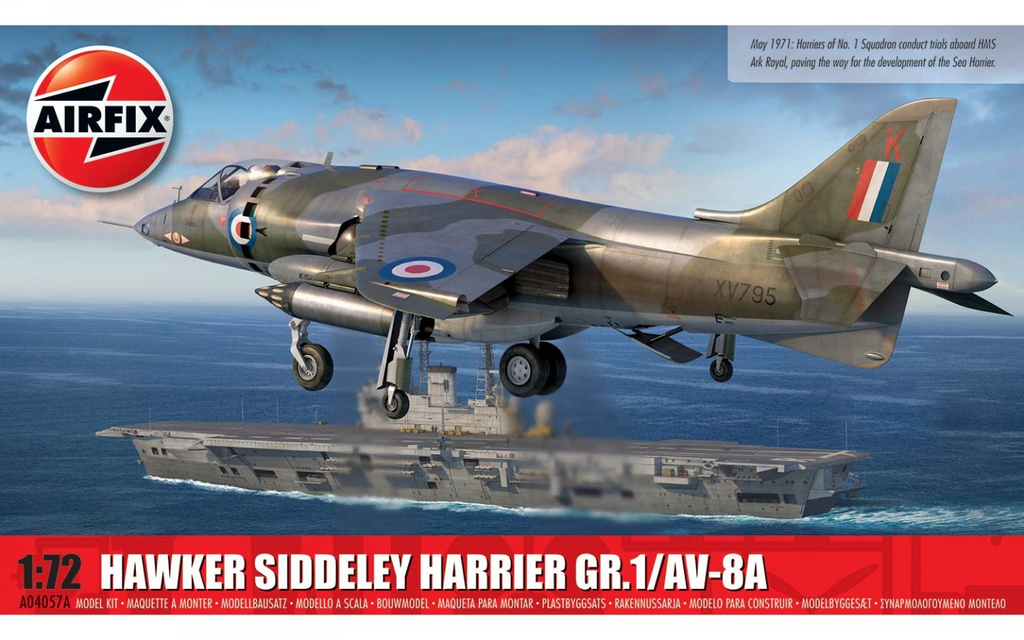 Airfix : Hawker Siddeley Harrier GR.1/AV-8A