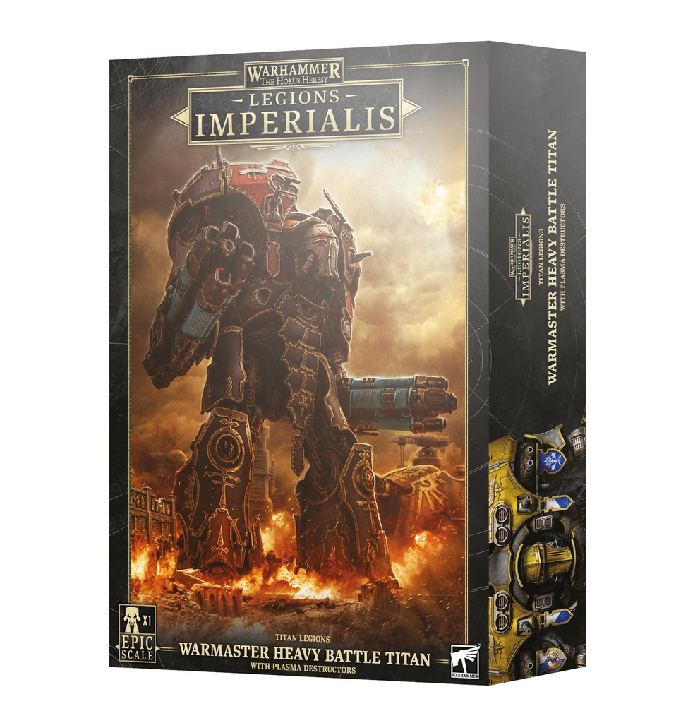 Titan Legions : Warmaster Heavy Battle Titan with Plasma Destructors │ Legions Imperialis