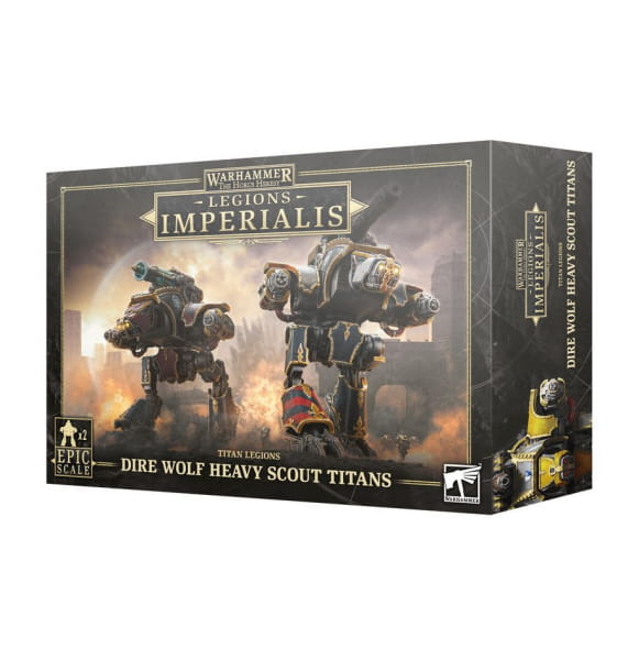 Titans Legions : Dire Wolf Heavy Scout Titans │ Warhammer Legions Imperialis