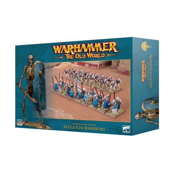 Tomb King of Khemri : Skeleton Warriors │ Warhammer The Old World