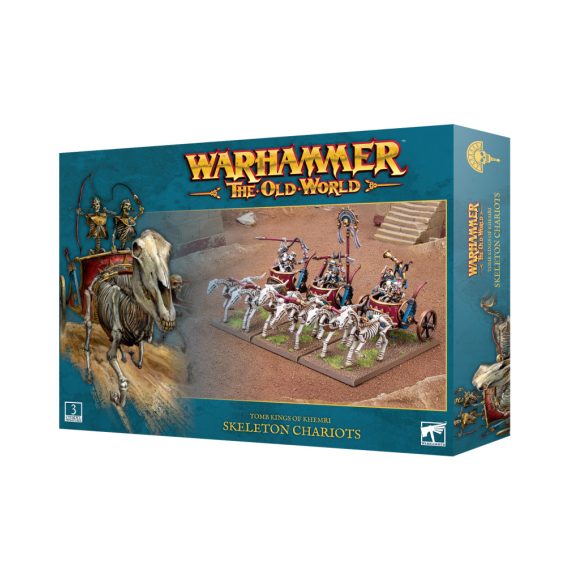 Tomb King of Khemri : Skeleton Chariots │ Warhammer The Old World