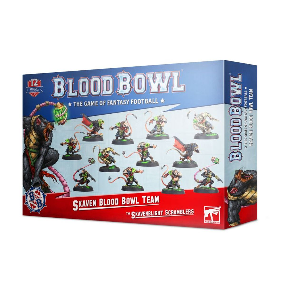 Skaven Blood Bowl Team : The Skavenblight Scramblers │ Blood Bowl