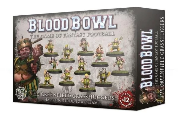 Blood Bowl : The Greenfield Grasshuggers │ Halfling Blood Bowl Team