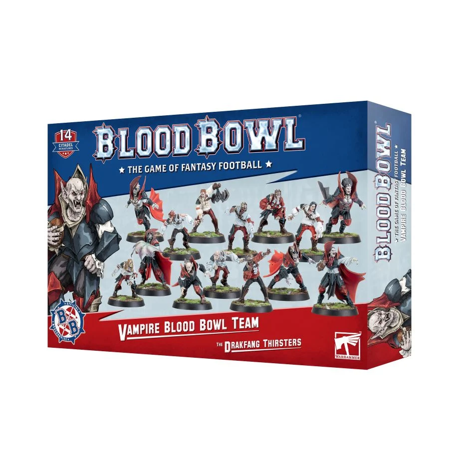 Blood Bowl : The Drakfang Thirsters │ Vampire Blood Bowl Team 