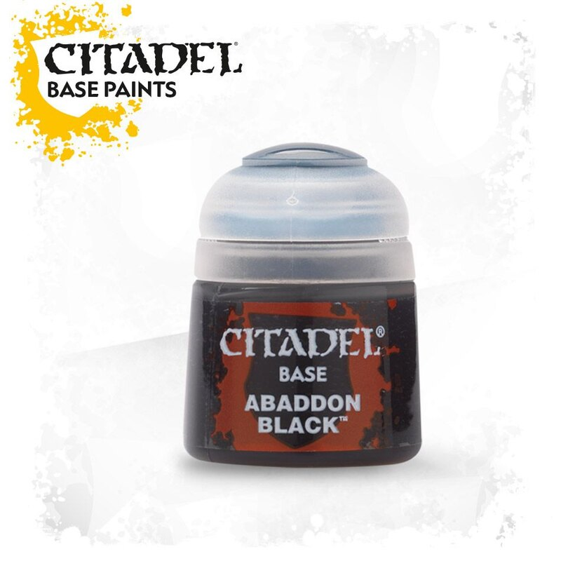  Citadel : Abaddon Black (12ml) │ Base
