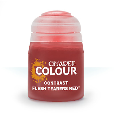  CONTRAST: FLESH TEARERS RED (18ML) (6PK)