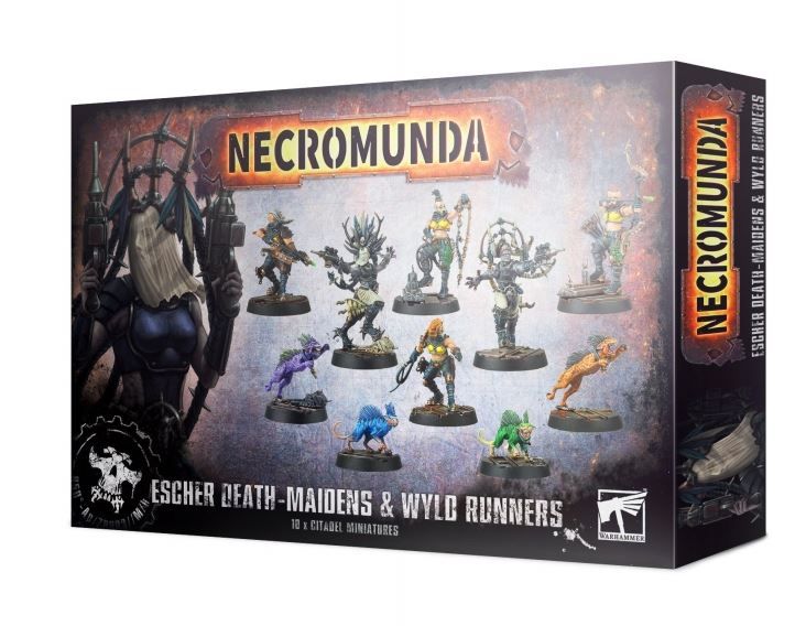 Necromunda : Escher Death-Maidens & Wyld Runners │ Warhammer 40.000