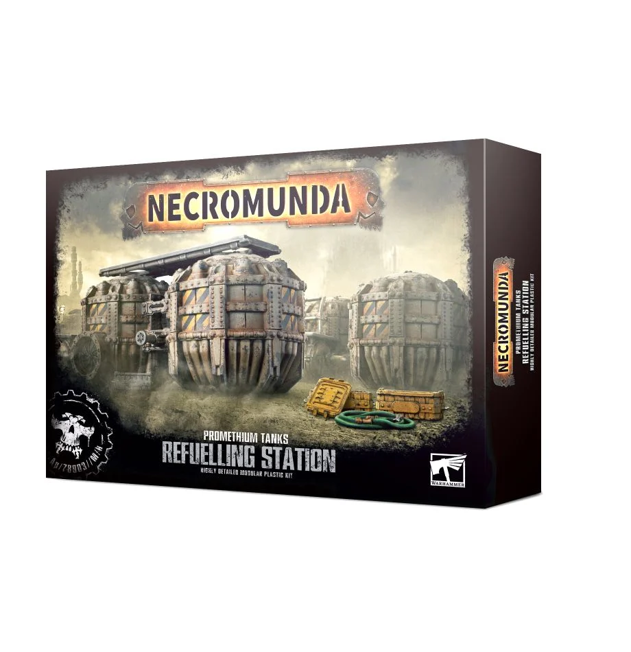 Necromunda : Promethium Tanks Refuelling Station │ Warhammer 40.000