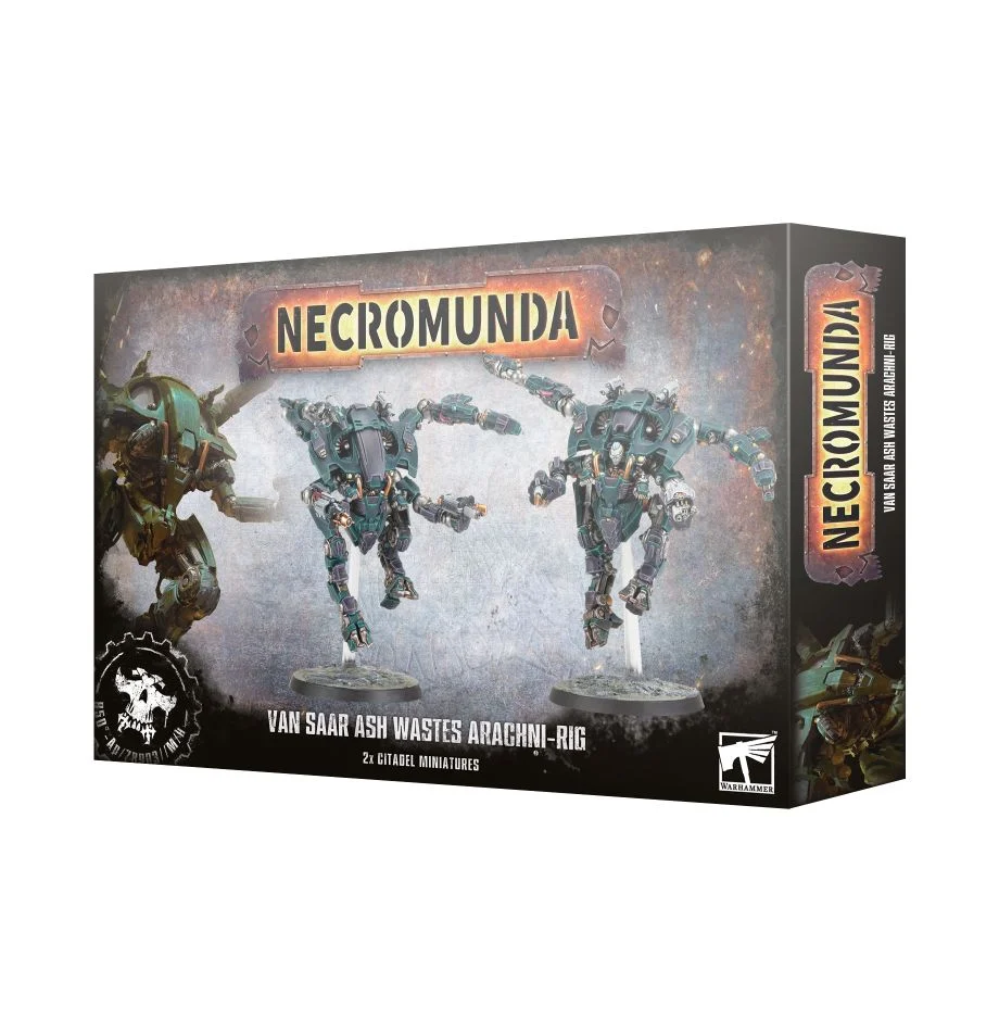 Necromunda : Van Saar Ash Wastes Arachni-Rig │ Warhammer 40.000