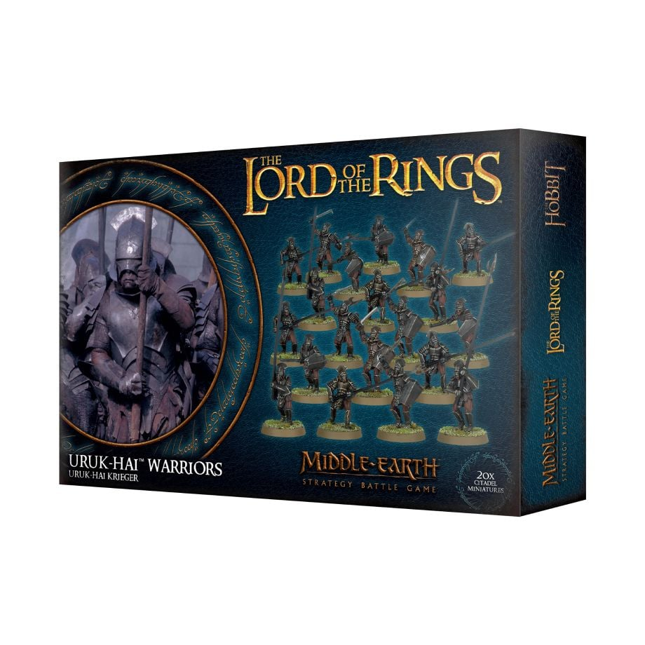 The Lord of the Rings : Uruk-Hai Warriors │ Middle-Earth Strategy Battle Game