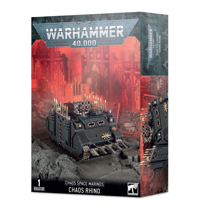 Chaos Space Marines : Rhino du Chaos │ Warhammer 40.000